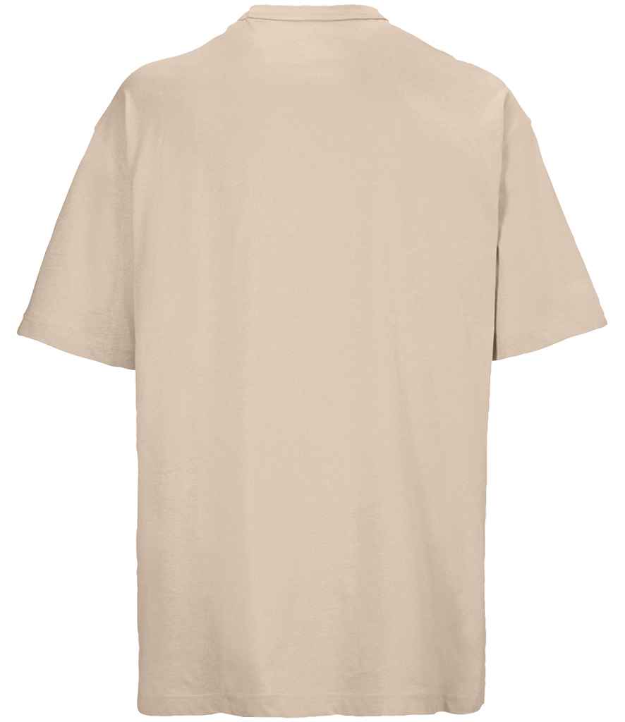 ◆PLASMA SPHERE◆ SUGAR TSHIRT IN BEIGE Ribbed T-shirt PS24S SOL'S Boxy Oversized Organic T-Shirt - PenCarrie